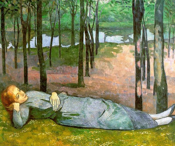 Emile Bernard Madeleine in the Bois d'Amour Sweden oil painting art
